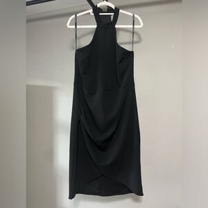 Bisou Bisou Keyhole Tulip Hem Dress